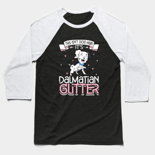 Dalmatian glitter Baseball T-Shirt